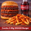 Combo X-Big SMASH Burger 375g (Triple)